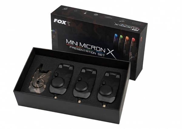 Набір сигналізаторів Fox Mini Micron X Ltd Edition Camo Set 3+1