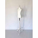 Манекен Кравецький  Дитячий 3-6 років Чорний  Білий пінопластовий на дерев'яній ніжці ,для шиття, фото 6