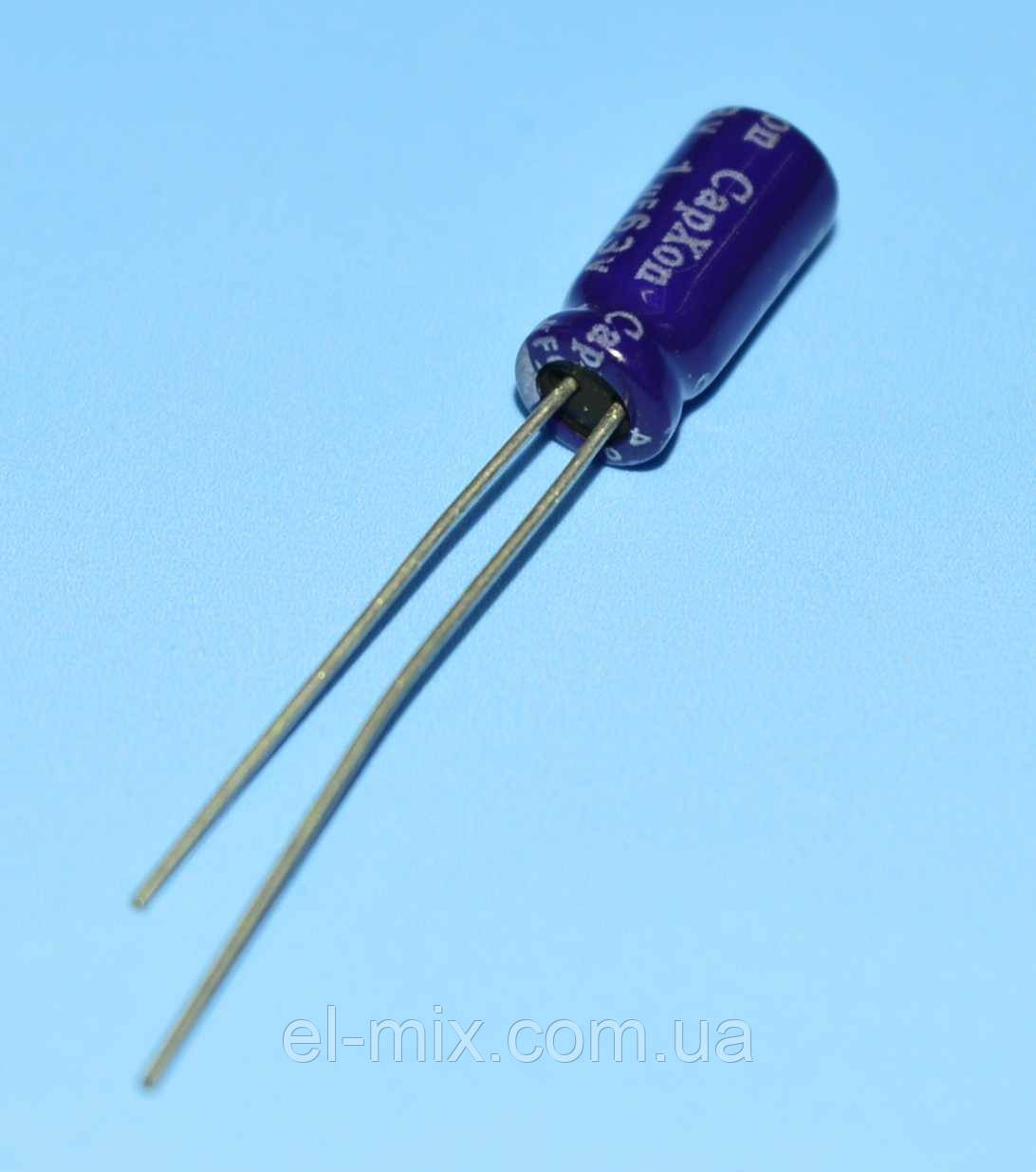 Конденсатор електролітичний 1.0мкФ 63В CapXon 85*C GS 5*11
