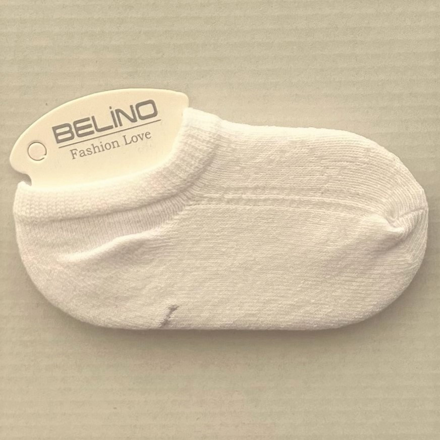 Літні бавовняні шкарпетки для малюків Belino сітка Білі