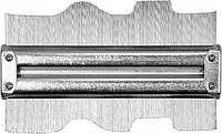 Шаблон для переноски сложных профилей YATO YT-70870: 150 х 46 мм, стальные иглы