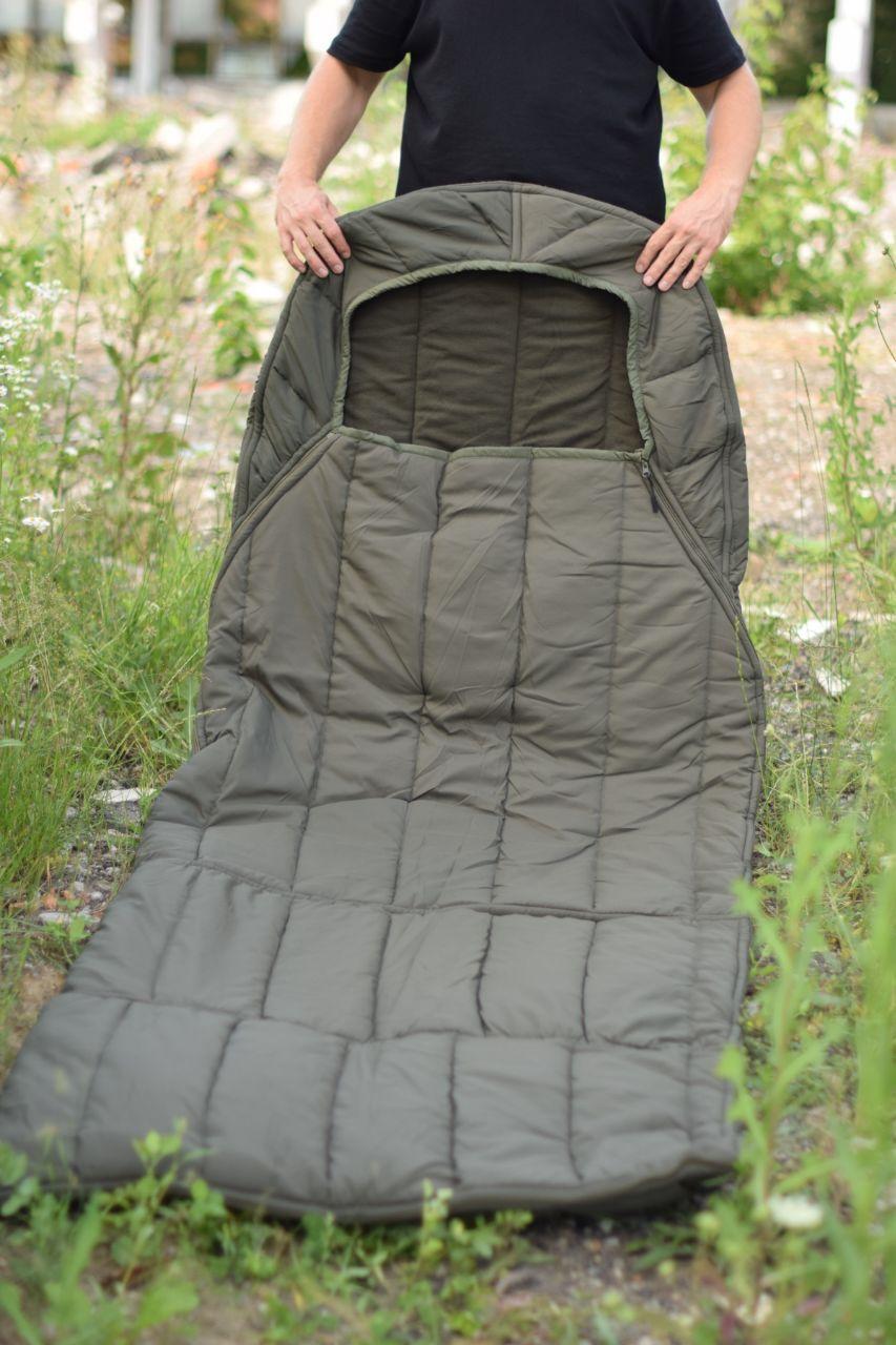 Зимовий спальний мішок, спальний мішок-ковдра широкий Гігант до -20 ширина 90 см, фото 1