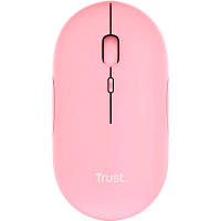 Мышка Trust Puck Wireless/Bluetooth Silent Pink (24125) (код 1478514)