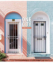 Зошит загальний 80 аркушів у лінію Школярик One city, two parts 080-3137L