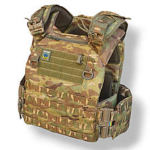 Розвантажувальна система плитоноска Plate Carrier в кольорі мультикам