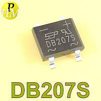 DB207S - диодный мост SMD 2A / 1000V