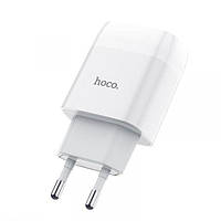 Зарядний пристрій Hoco C72A Glorious (1USB, 2.1 А) White (6931474712899) (код 1478702)