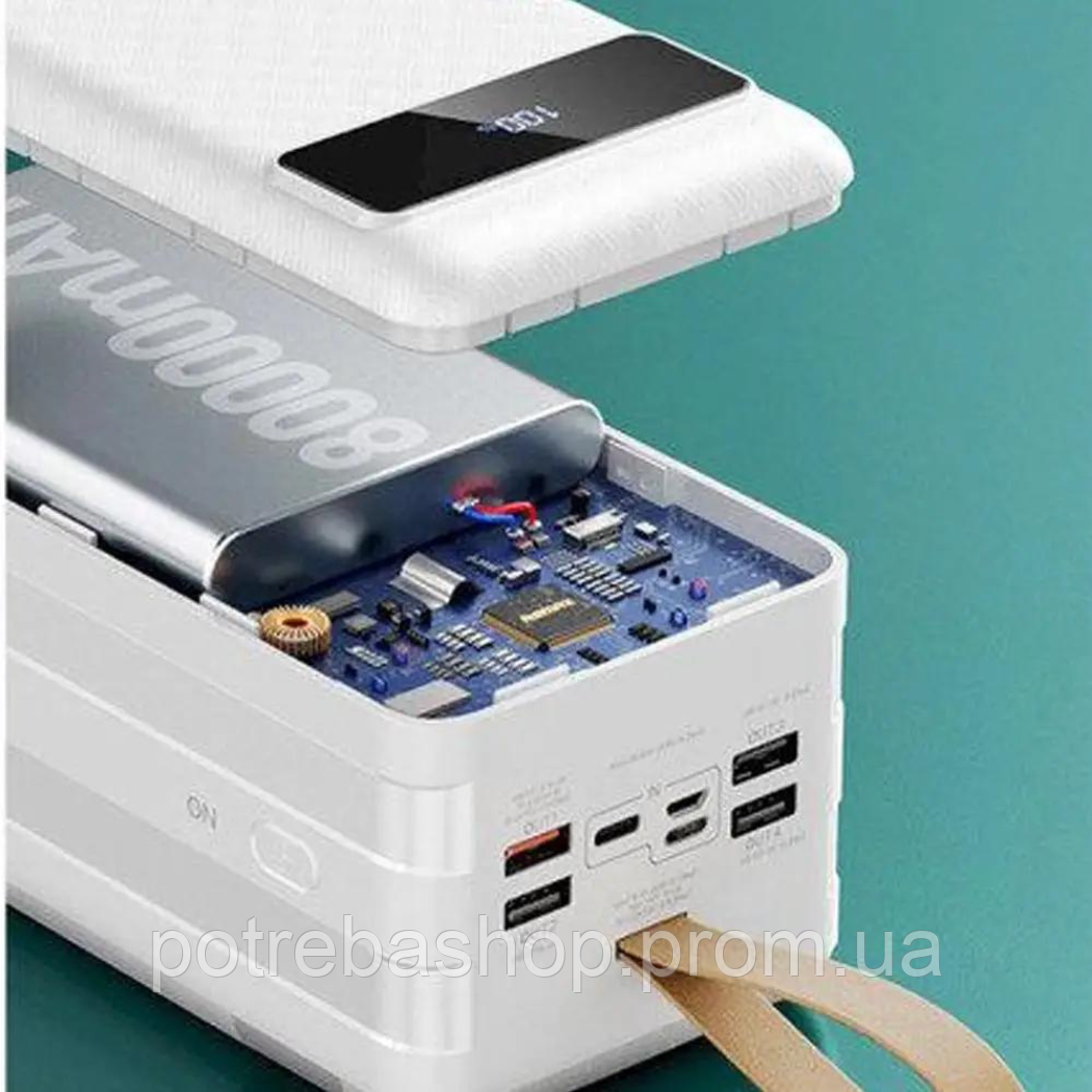 Павербанк 80000 mAh REMAX со быстрой подзарядкой powerbank для ...