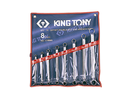 Набір накидних ключів 6-23 мм KING TONY, 8 шт.