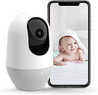 Видеоняня nooie Baby Monitor WiFi 360-градусная 1080P IP-камера Б/У