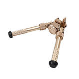 Сошки BT10-LW17 V8 Atlas Bipod 360° Desert Tan, фото 6