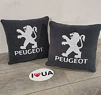 Набір подушок з логотипом "Peugeot"