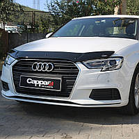 Дефлектор капота (мухобойка) Audi A3 2012-2020 (Ауди А3) 30120116