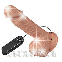 Реалістичний вібратор - Beautiful Encounter Vibrator Flesh, фото 5