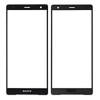 Скло корпусу Sony H8266 Xperia XZ2, з OCA-плівкою, black