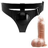 Pretty Love Harness Briefs Tom 7.4" Dildo, фото 8