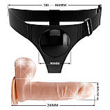 Pretty Love Harness Briefs Tom 7.4" Dildo, фото 9