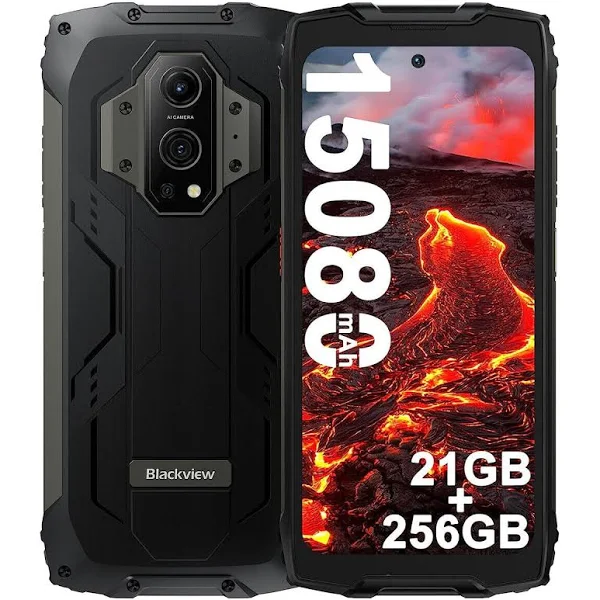 Смартфон Blackview BV9300 Black 12\256GB NFC 15080 мА\ч 100Lm Flashlight