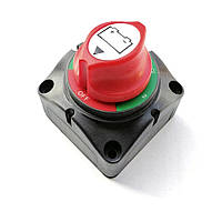 Вимикач маси на 2 батареї накладний 12-48В 200A Відсікач живлення батареї