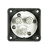 Вимикач маси на 2 батареї накладний 12-48В 200A Відсікач живлення батареї, фото 7