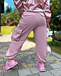 Стильні жіночі брюки карго (р.48-58) у різних кольорах, фото 3