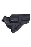 Кобура поясная Револьвер 3 не формованная (кожа чёрная)
