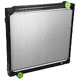 Радіатор охолодження двигуна FORD Е5 без дод. виходу FORD 1833, 2533, 2633 T344564 DC468005CB, фото 2