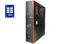 Неттоп Fujitsu S920 USFF/ AMD GX-415GA (4 ядра по 1.5 GHz) / 4 GB DDR3 / 8 GB SSD / Radeon HD 8330E/Win 7