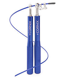 Скакалка швидкісна для кросфіту Cornix Speed Rope XR-0157 Blue