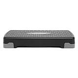 Степ-платформа 2-ступінчаста Cornix 68 х 28 х 10-15 см XR-0189 Black/Grey, фото 5