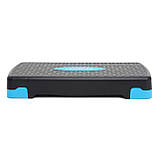 Степ-платформа 2-ступінчаста Cornix 68 х 28 х 10-15 см XR-0191 Black/Blue, фото 8