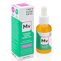 The Elements Vitamin Glow Facial Oil Вітамінізована олія для сяяння шкіри, 30 мл