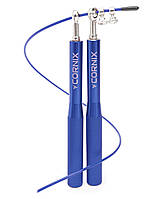 Скакалка швидкісна для кросфіту Cornix Speed Rope XR-0153 Blue