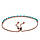 Бірюзовий тенісний браслет Rose, фото 3