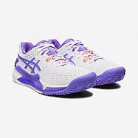 Женские кроссовки Asics Gel-Resolution 9 clay белый/фиолетовый (39.5) 8 1042A224-101 39.5