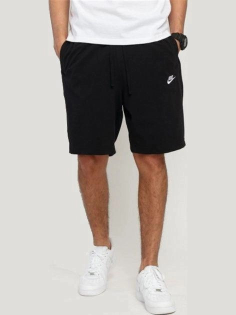 Шорти Nike M NSW CLUB SHORT JSY чорний Чол XL BV2772-010 XL, фото 1