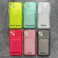 Чехол с кармашком для карт Pocket Card Case на iPhone 14