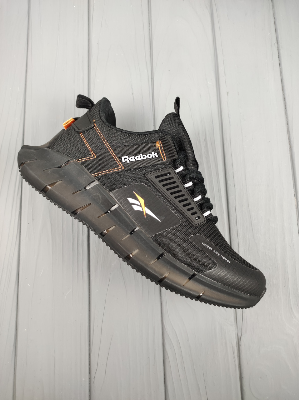 Reebok Zig Kinetica Edge Black Orange ID