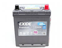 Аккумулятор EXIDE EA406 Hyundai I10; Honda CR-Z, Jazz, Civic; Nissan Micra; Toyota Rav-4, Prius, Auris, Yaris;