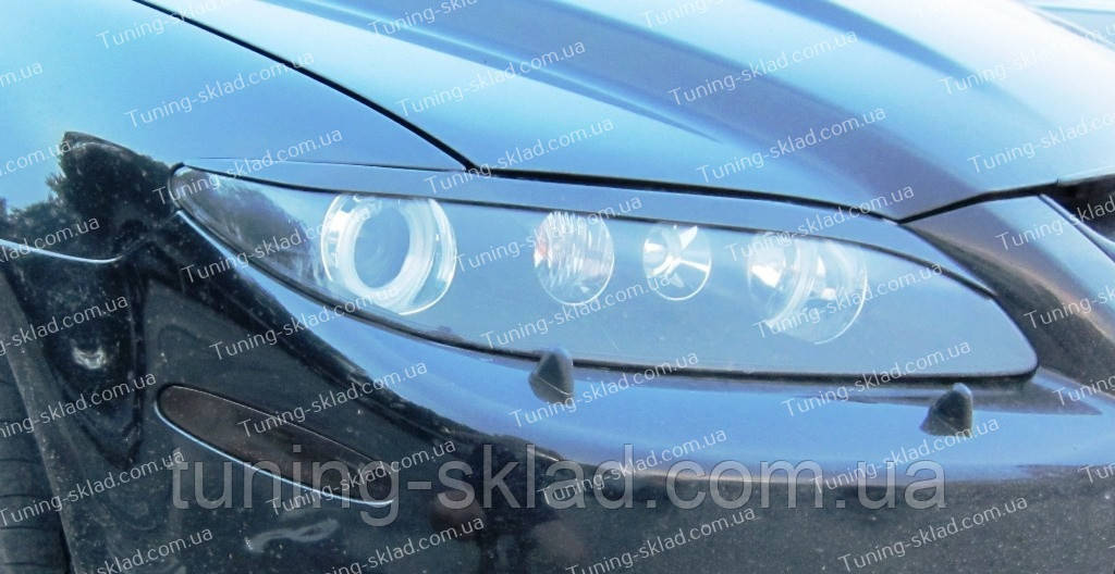 Вії на Mazda 6 GG (накладки передніх фар Мазда 6 GG-стиль Mps), фото 1