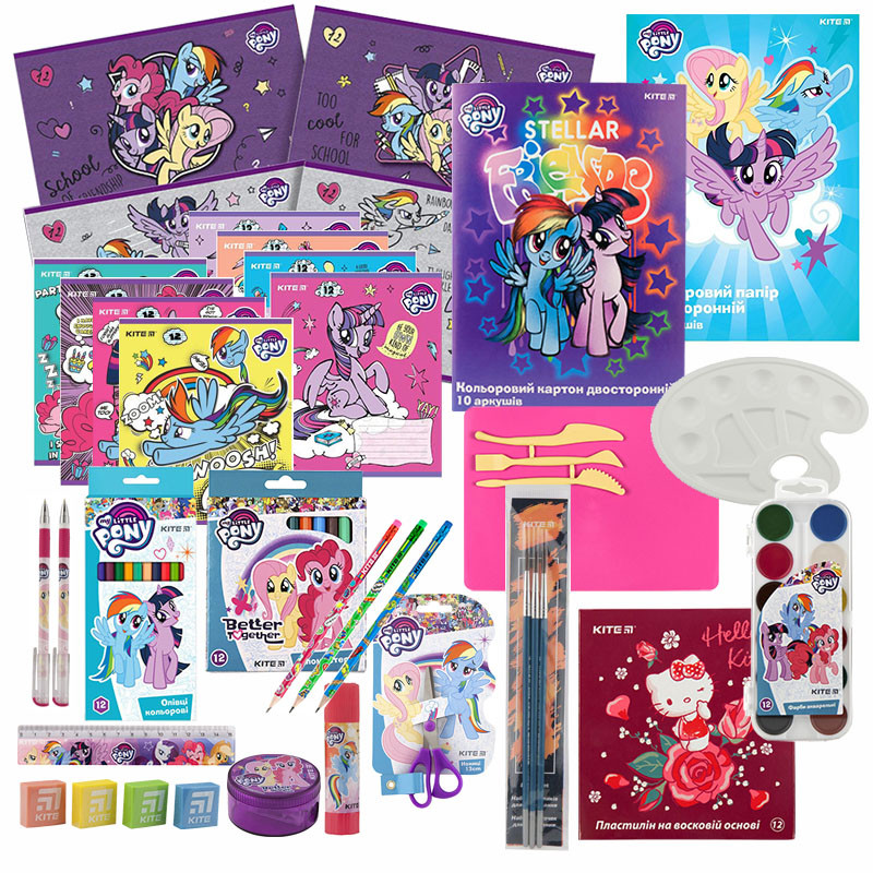 Набір першокласника 27 предм. My Little Pony KITE LP20-000