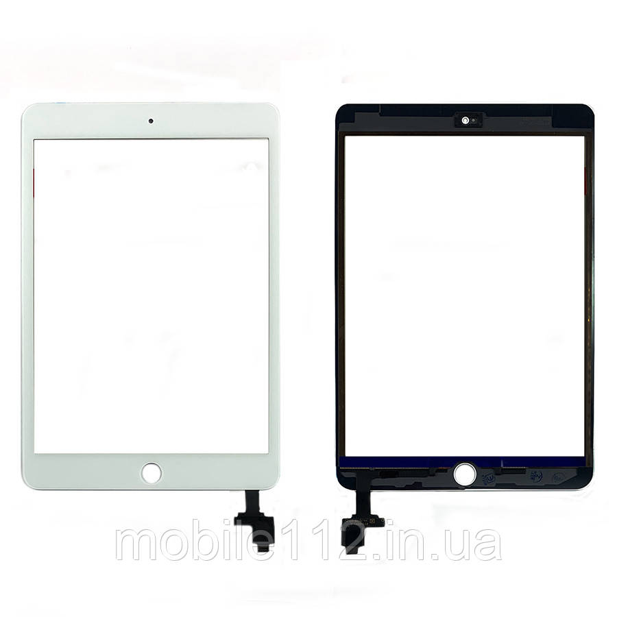 Сенсор (тачскрін) Apple iPad Mini 3 A1599 A1600 білий оригінал Китай