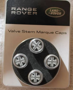 Range Rover Vogue L405 2013-2022 Ковпачки насадки на ніпель дисків Нові Оригінал