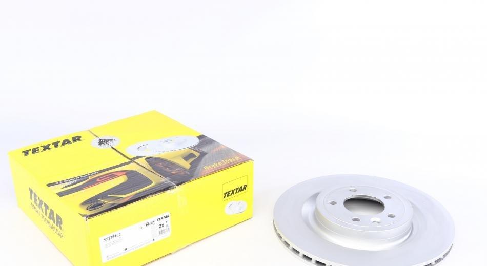 Диск гальмівний TEXTAR 92278403 TEXTAR 92278403 Land Rover Range Rover LR033302, LR099036