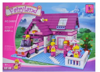 Конструктор AUSINI 24901 "Країна Чудес. Будиночок для дівчаток 0622 подітий, в кор. 47*6.5*35см, фото 1
