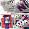 Кроссовки женские New Balance 574 / NBC-1057, фото 4