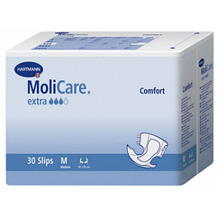 Підгузки д/зрослих Molicare comfort extra M, 30 шт., 3 краплі, 90-120 см, Hartmann, 169223