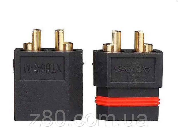 Силовий роз'єм XT60W (тато+мама) вологозахищений, фото 3