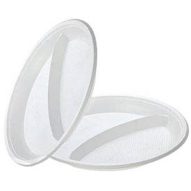 Одноразова пластикова тарілка