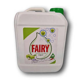 Засіб для миття посуду, об'єм 5 літра "Фейрі" Яблуко, Fairy, рідина для миття посуду